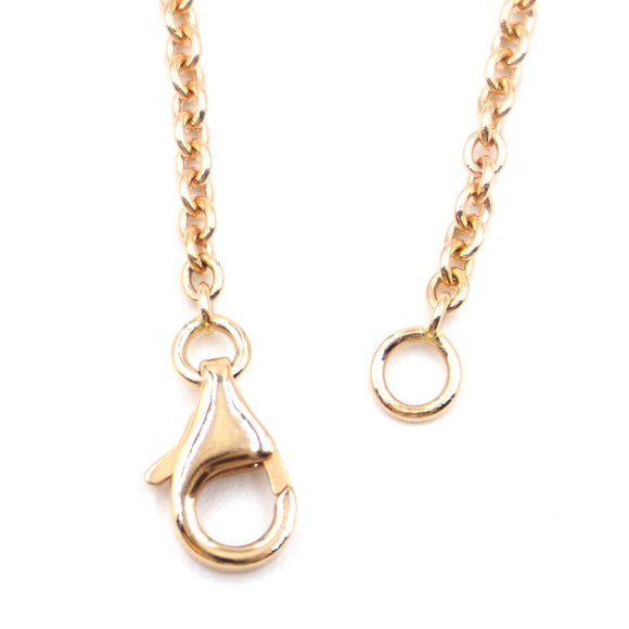 Cartier Rose Gold 18k 750 Love Mini Rings Necklace - Picture 9 of 11